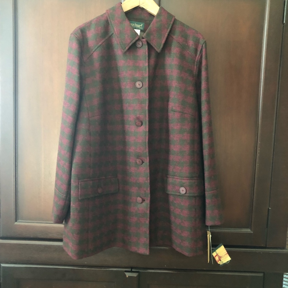 Women's Plus Size Wool Coat